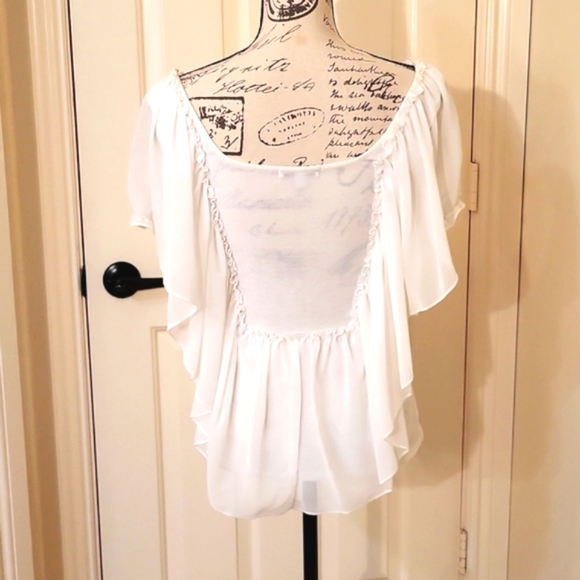 Moa Moa Embroided Bodice Blouse - Picture 8 of 14